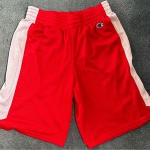 ✨FREE item w/purchase✨Men’s Red Champion Basketball Shorts